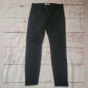 Robert Rodriguez Black Moto Jeans Size 8